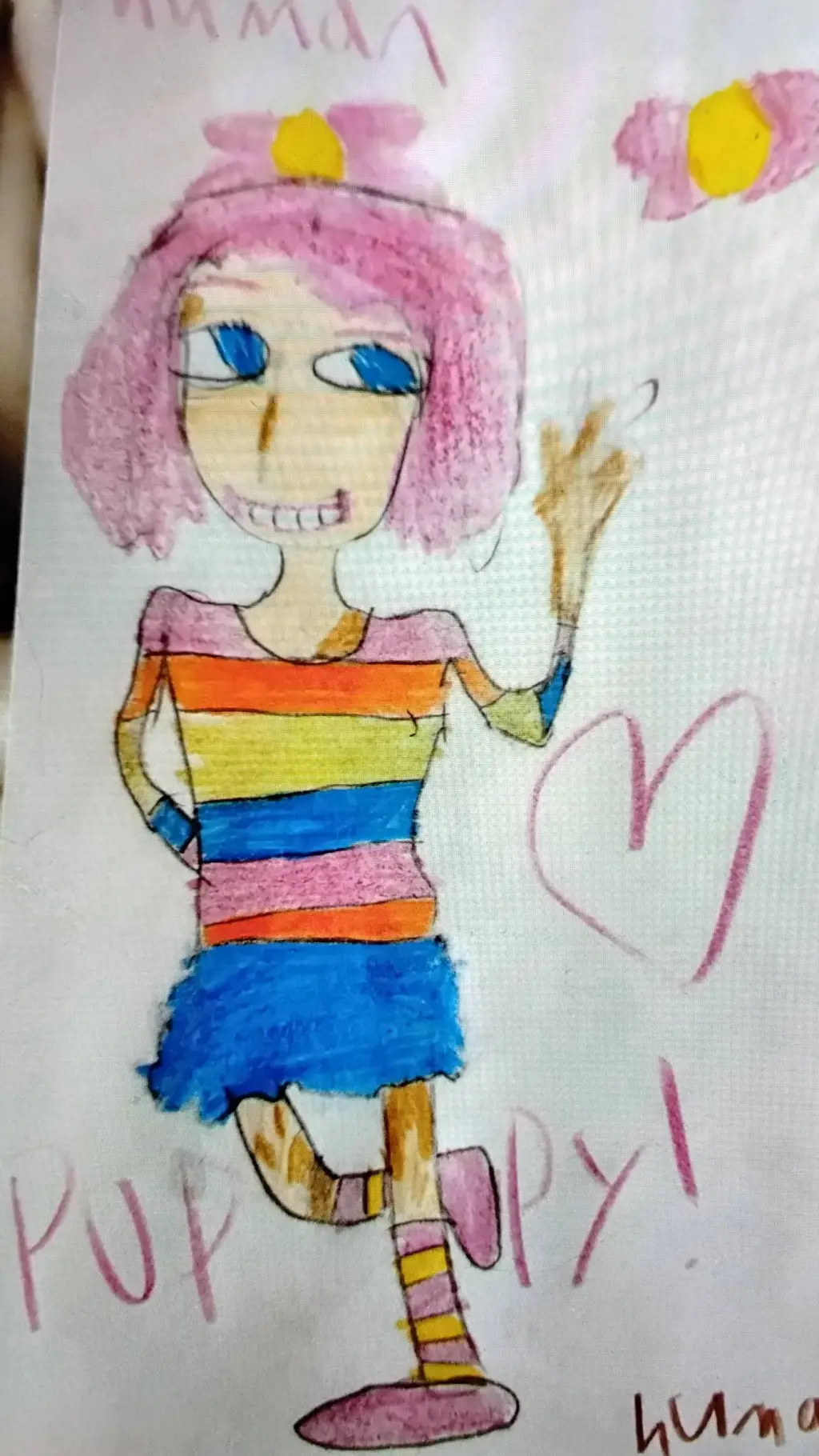 ai character: ♡Human Poppy(DW)♡ background
