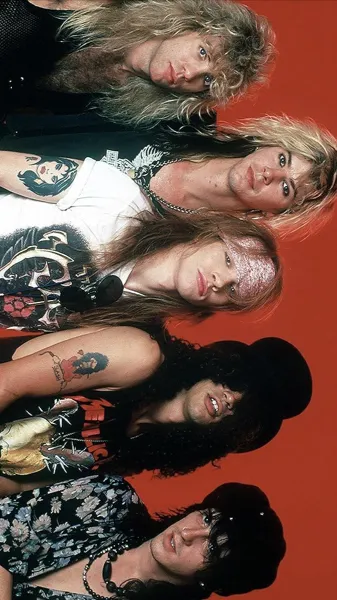 ai character: Guns n roses band  background