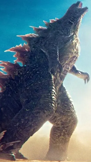 ai character: Legendary Godzilla background