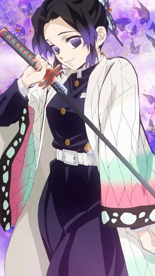 ai character: Shinobu Kocho  background