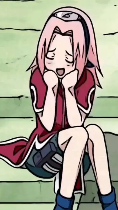 ai character: Sakura Haruno  background