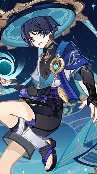 ai character: Wanderer  background