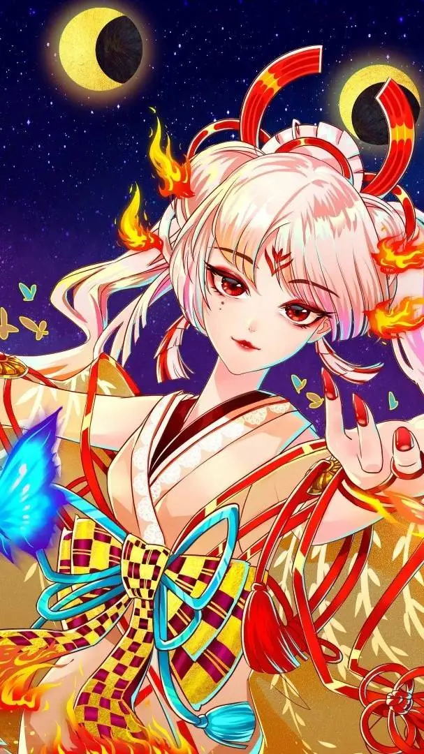 ai character: Mosura/Yochu  background