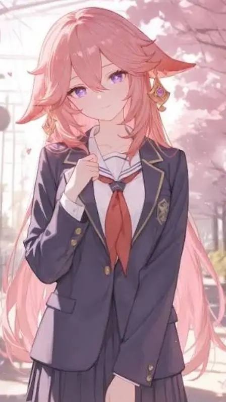 ai character: Yae (High School) background