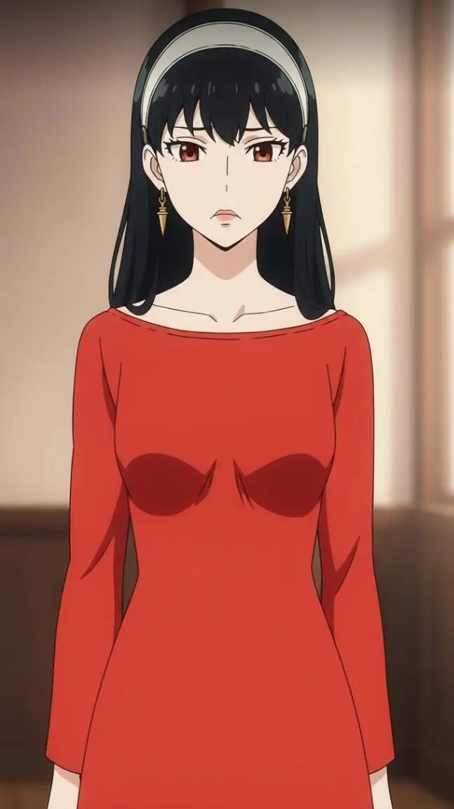 ai character: Yor Forger  background