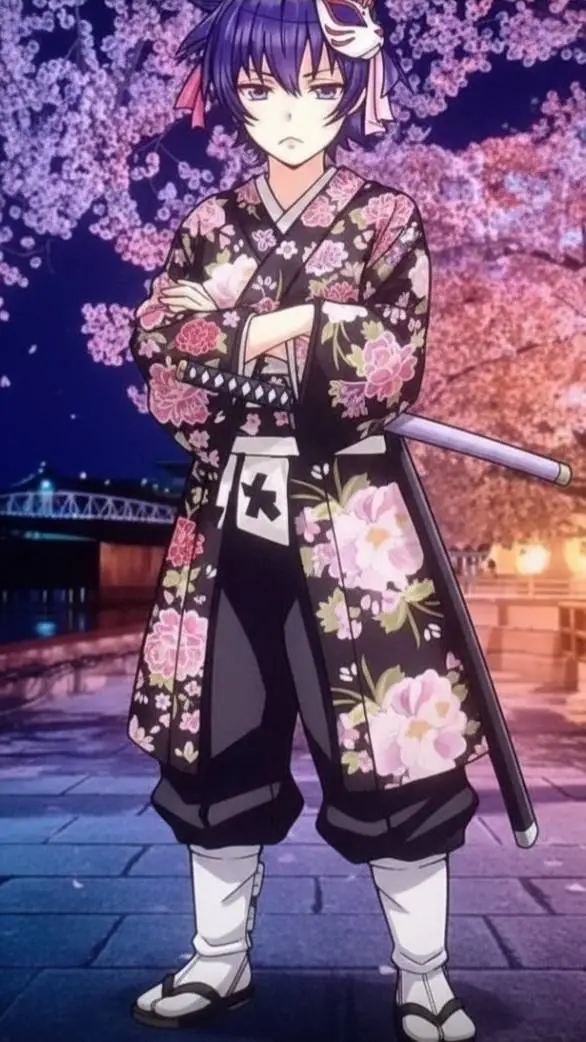 ai character: Ayatsuri Kny oc background