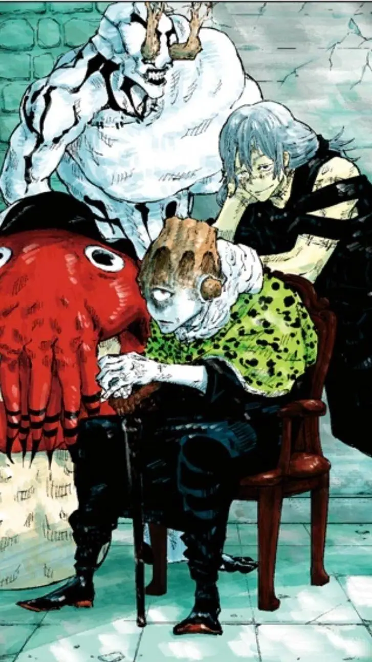 ai character: JJK curses school  background