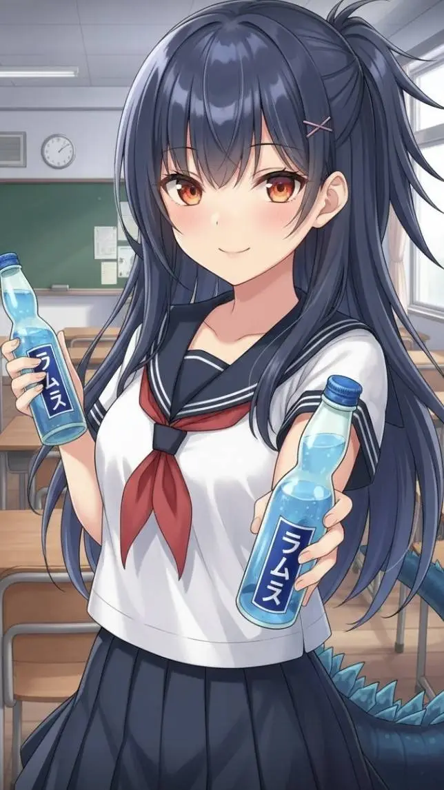 ai character: Gojiren (School) background