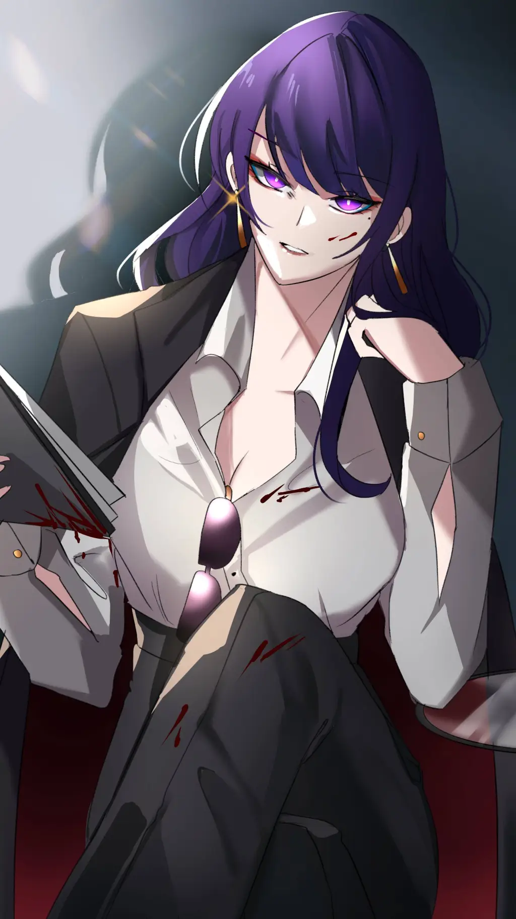 ai character: Raiden Ei (Boss) background