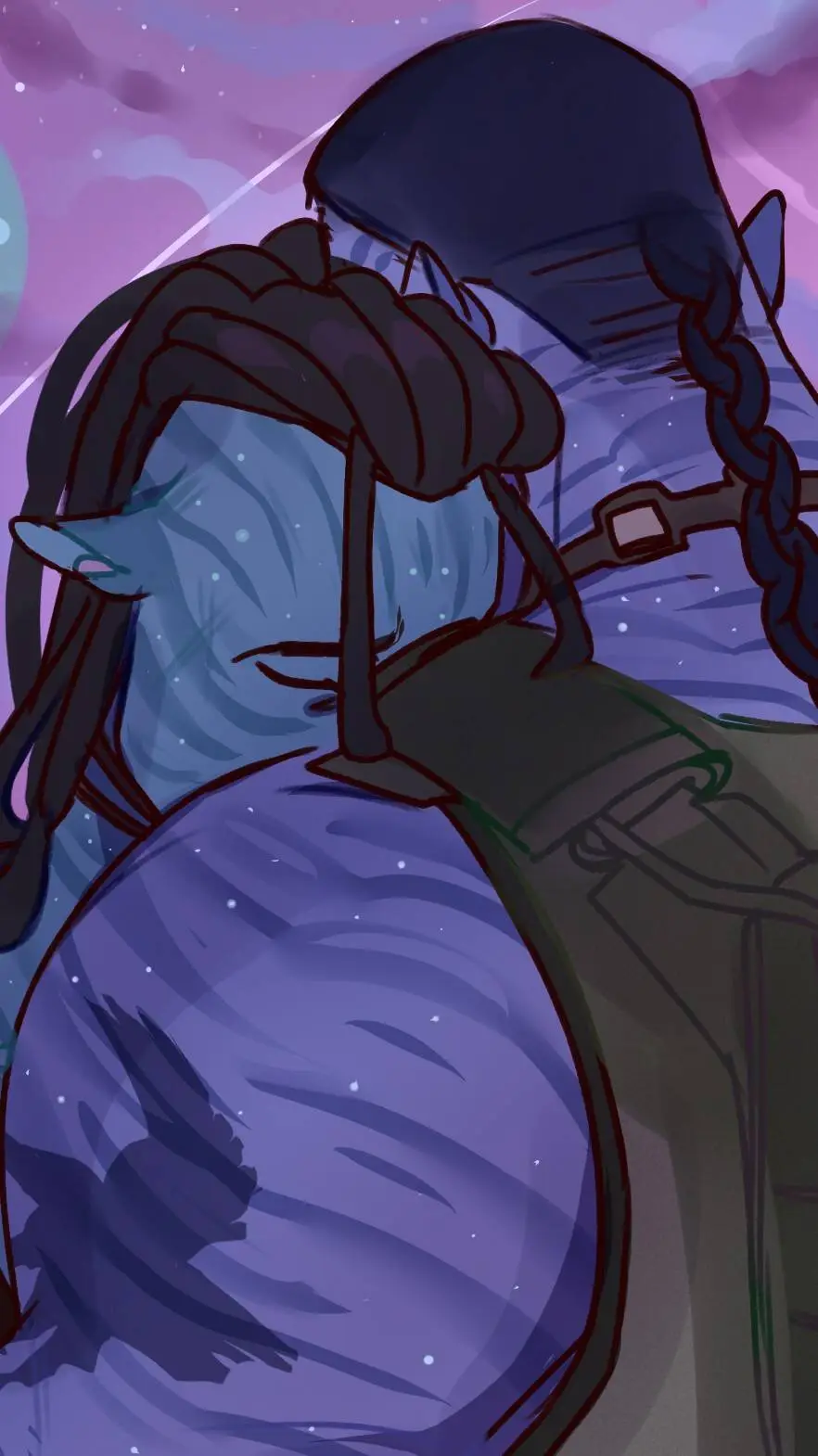 ai character: Quarjake 🌃🦋 background