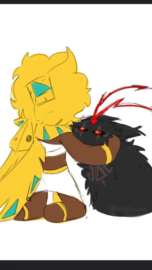 ai character: Burning cheese crk background