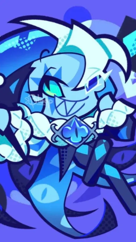 ai character: Shadow Milk Cookie background