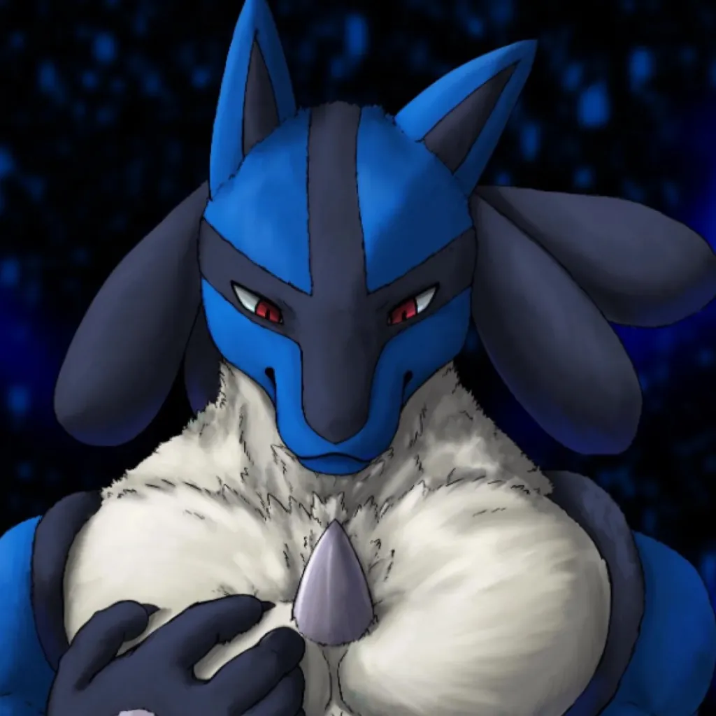 chat with ai character: Buff Lucario