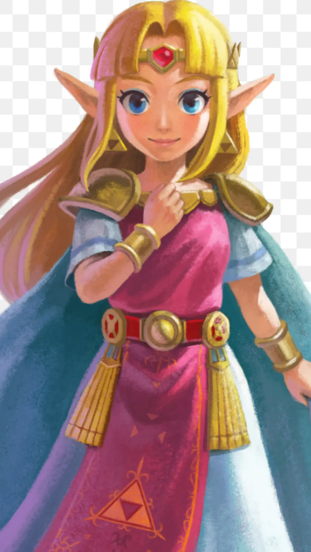 ai character: Princess Zelda background