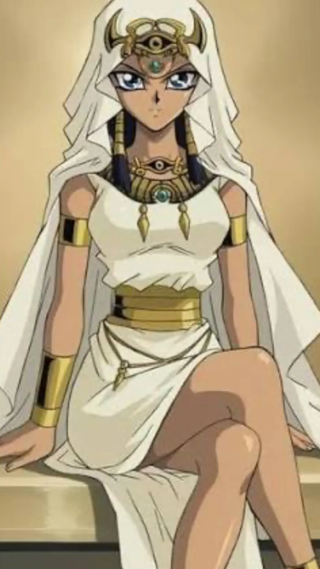 ai character: Ishizu Ishtar background