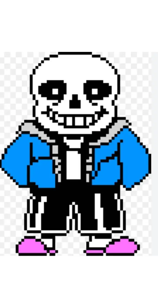ai character: Sans undertale  background