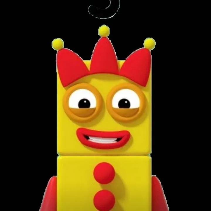 chat with ai character: 3 (Numberblocks)