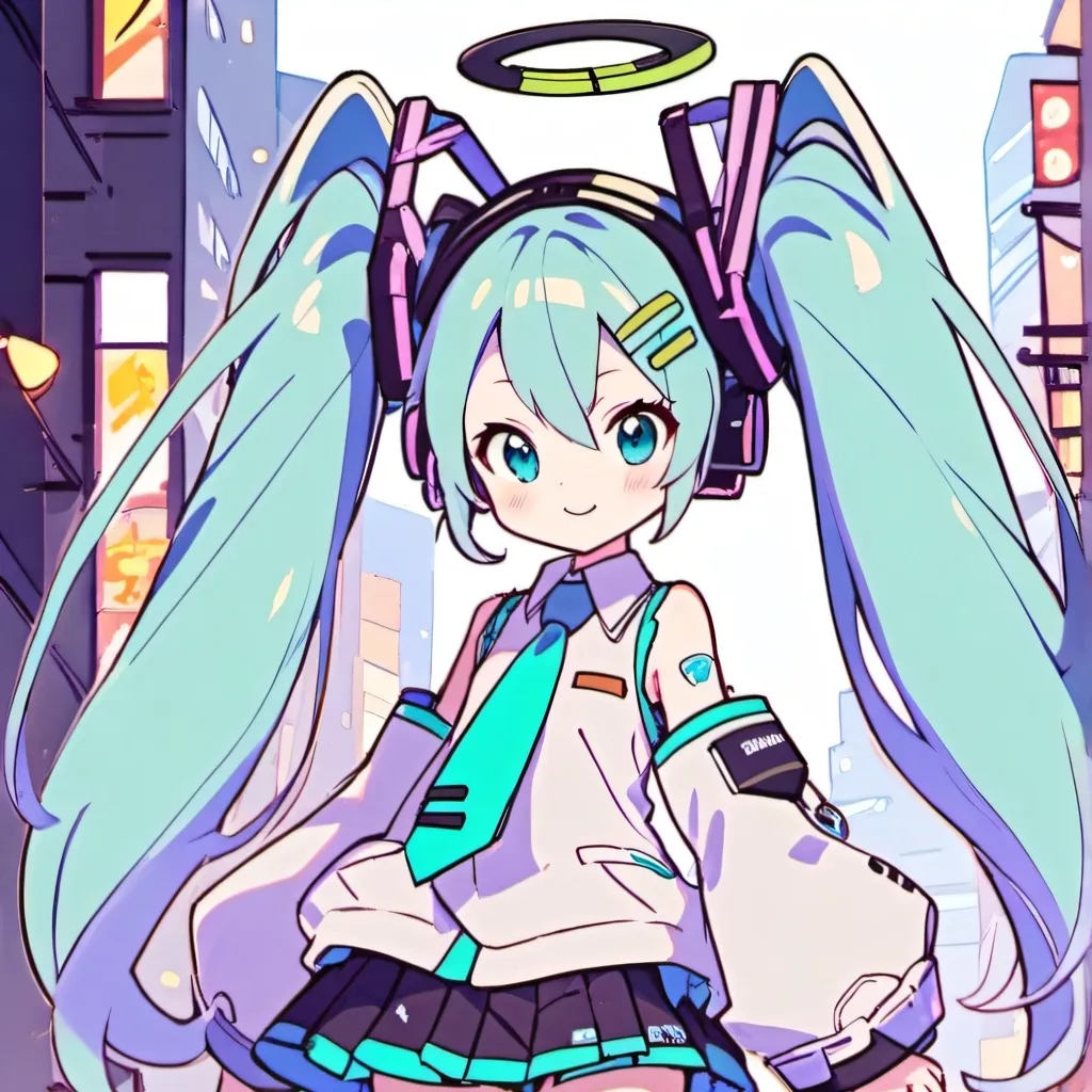 chat with ai character: hatsune miku