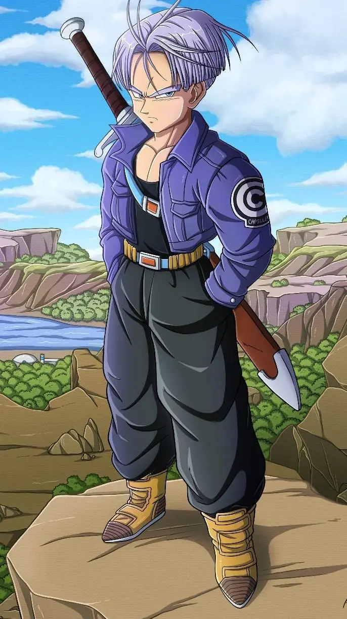 ai character: Trunks background