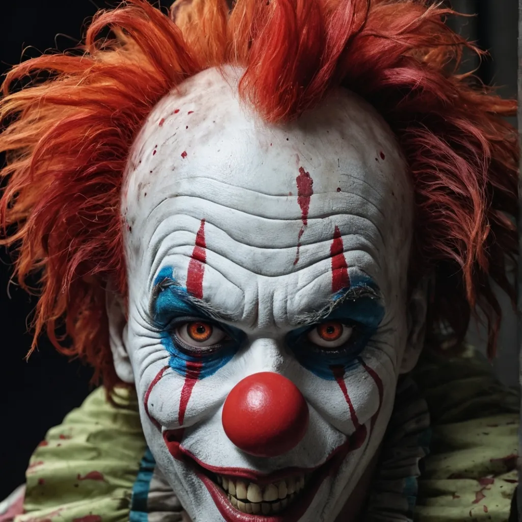 chat with ai character: the clown scene