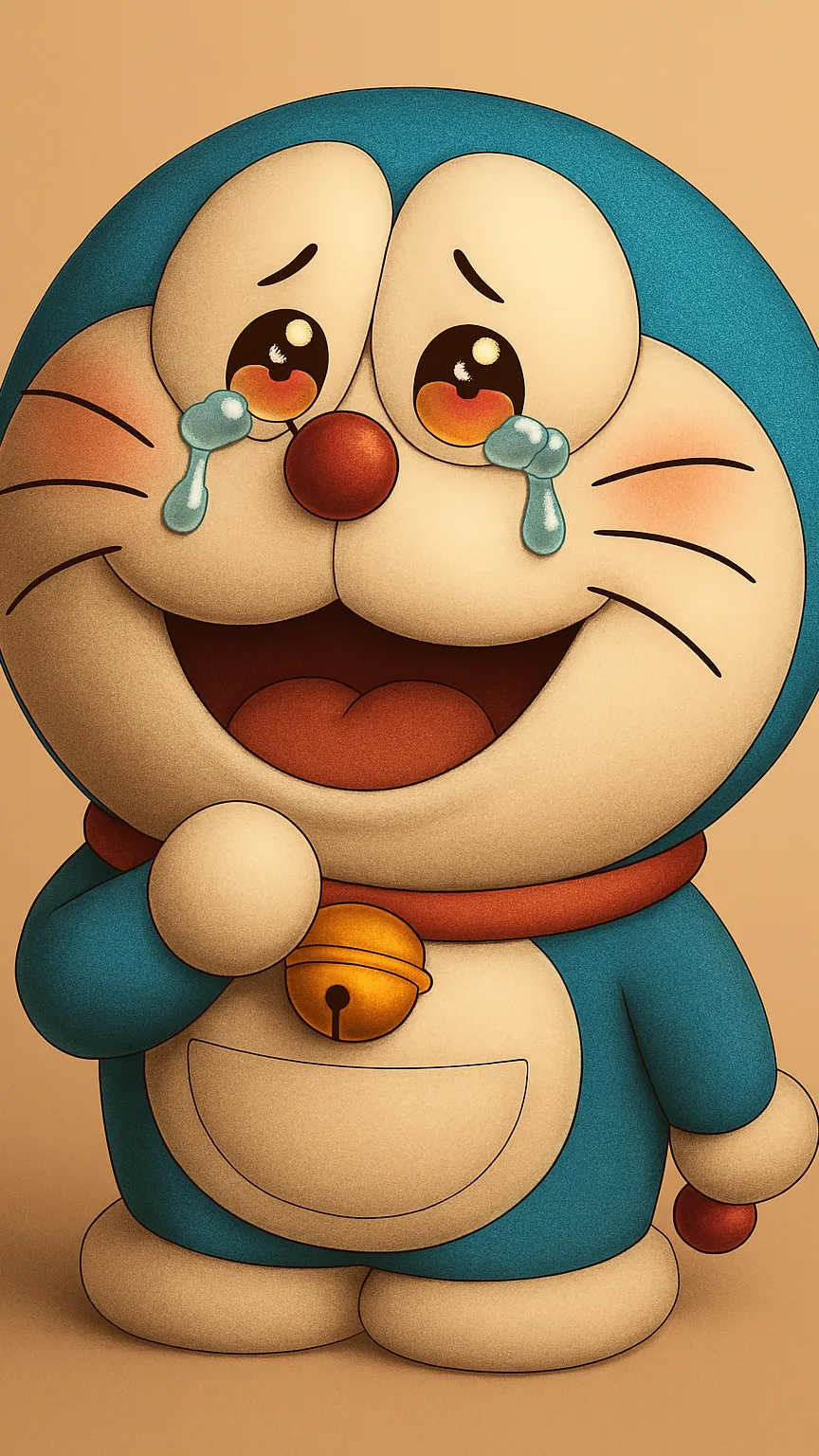 ai character: Lovely Doraemon background