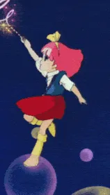 ai character: Minky Momo background