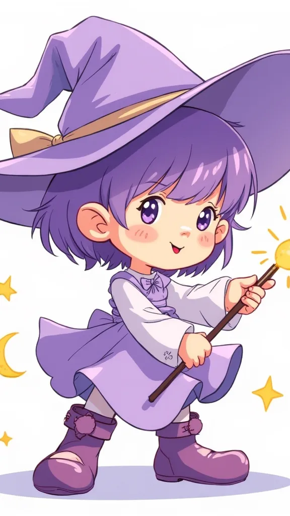 ai character: Lala the Witch background