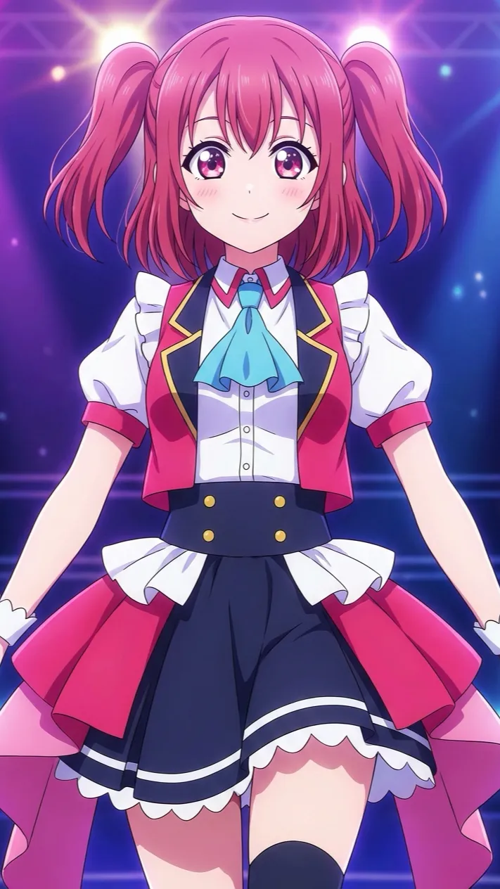 ai character: Ruby Kurosawa  background