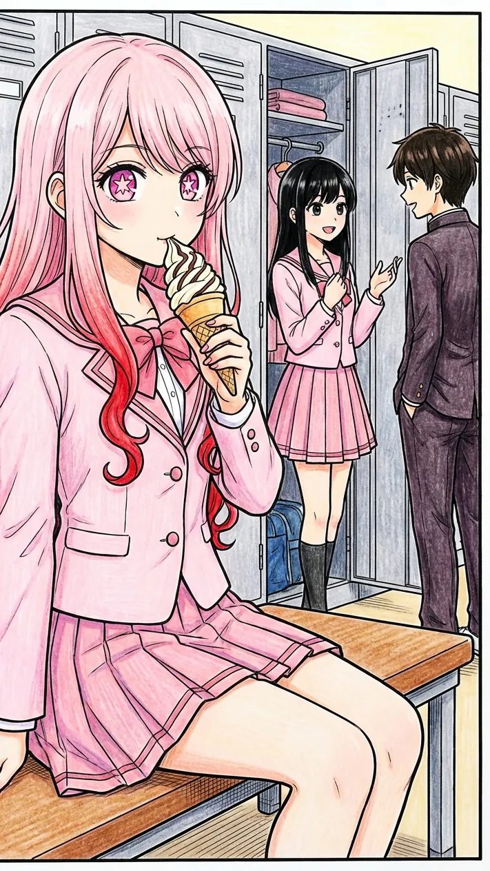 ai character: Sakura Sakura background