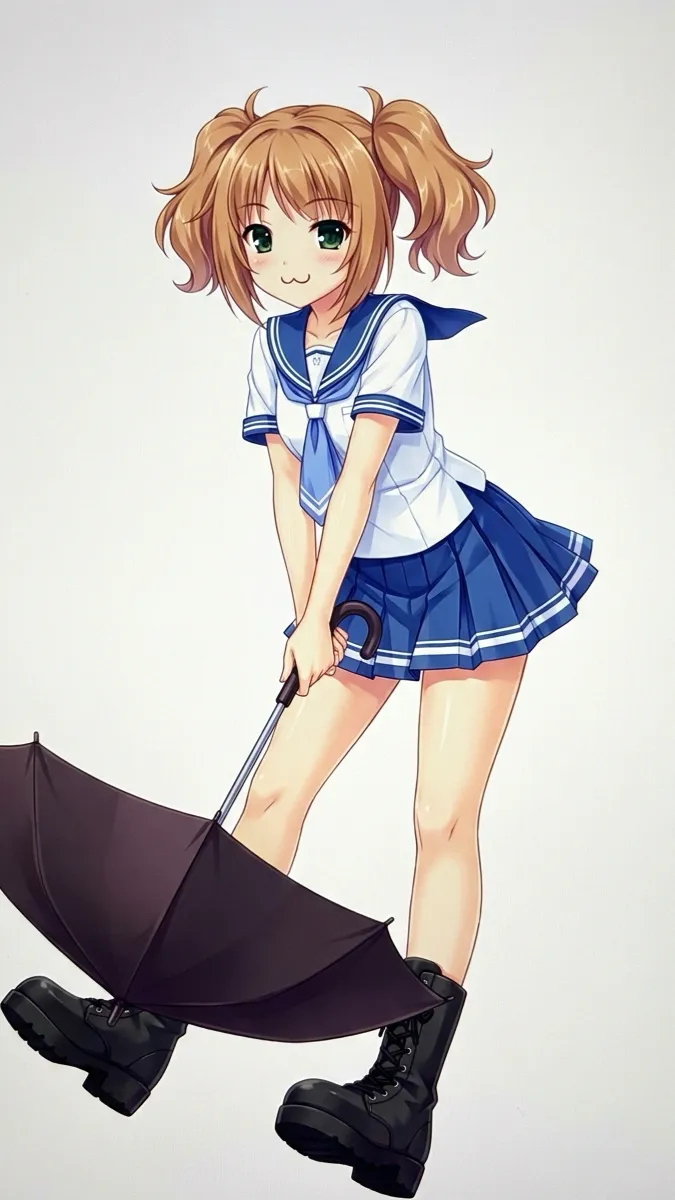 ai character: Yumu Osaka background