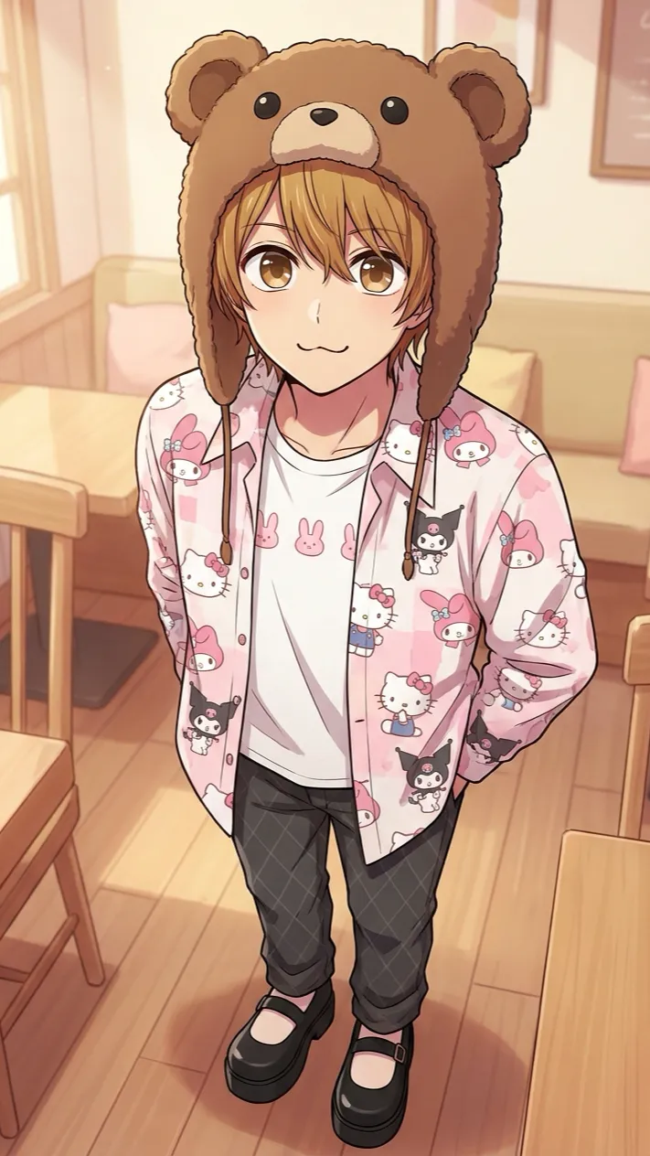 ai character: Sydney Lu Cutie background