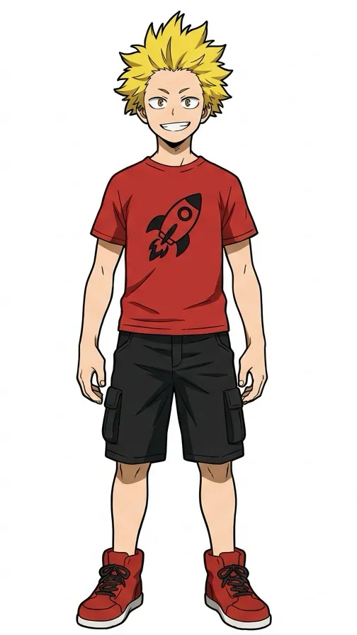 ai character: Rocket Damien background