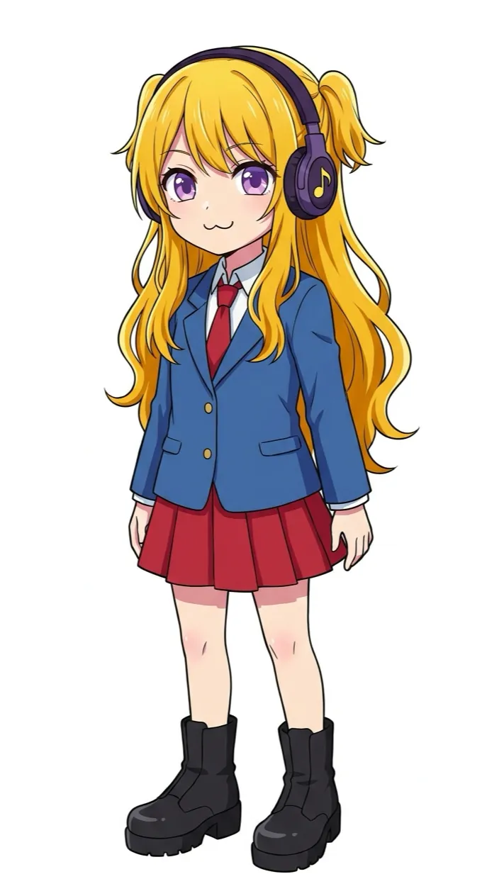 ai character: Uki  background