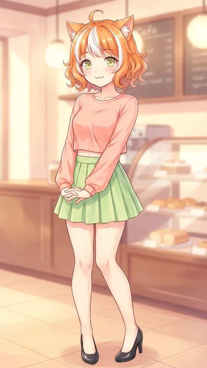 ai character: Kiyara Amai background