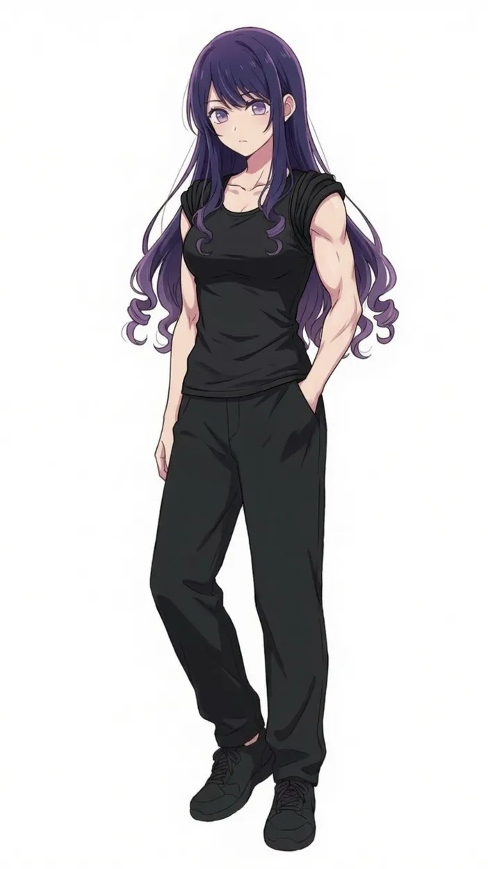 ai character: Lailaki Minamino  background