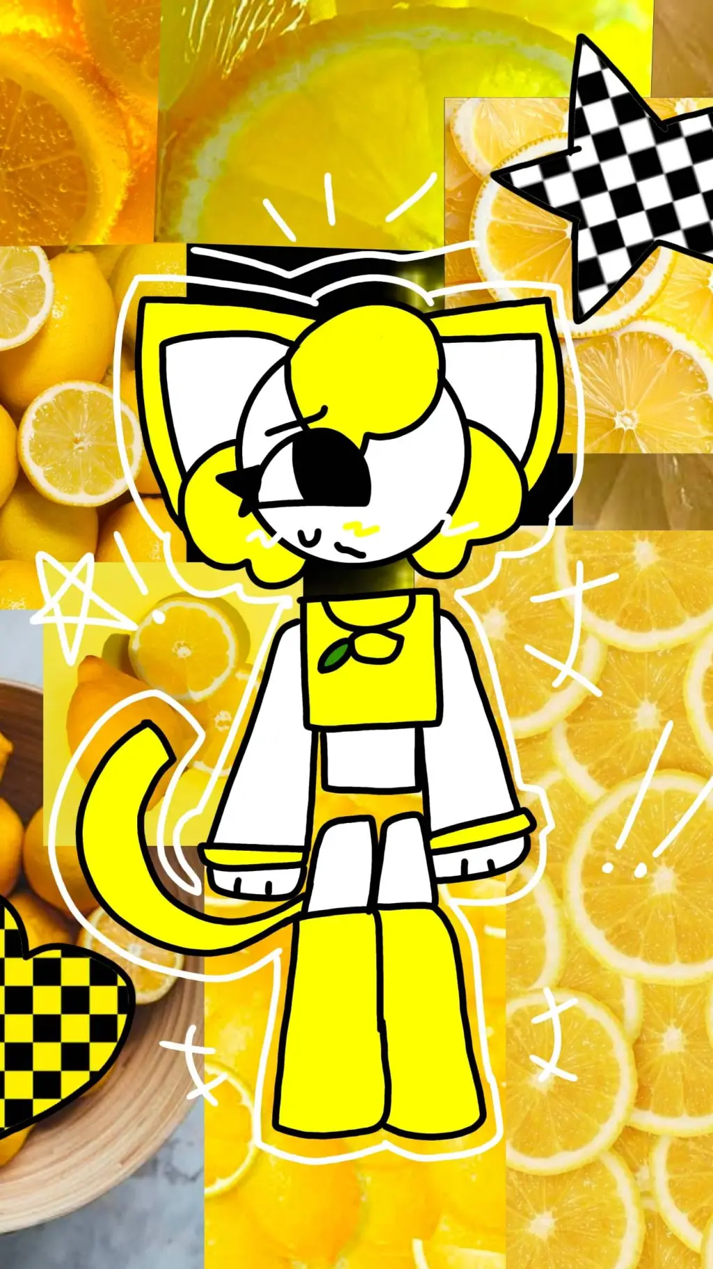 ai character: ⭐️Lemon!🍋 background