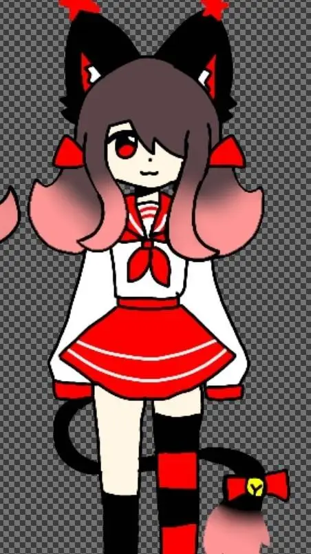 ai character: Cherrybah!🍒 background