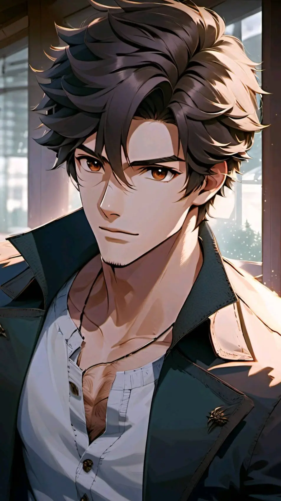 ai character: Ren background