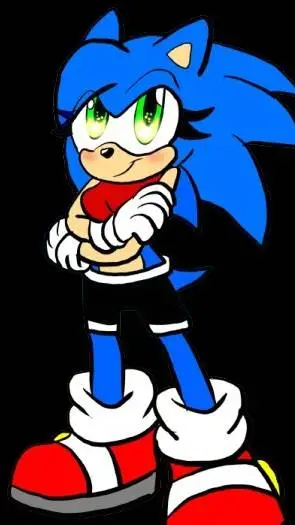 ai character: Sonica T. Hedgehog background