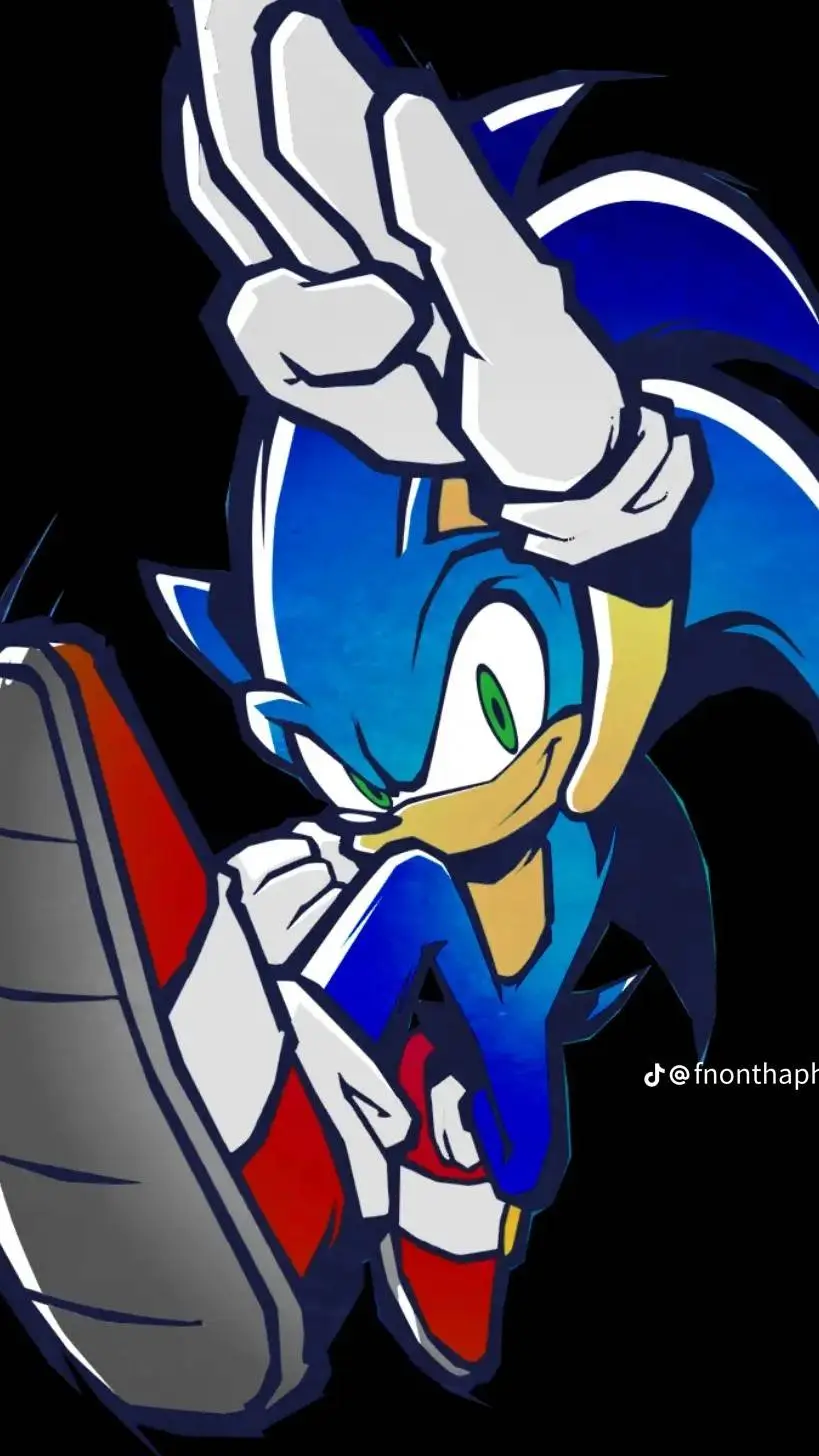 ai character: Sonic The Hedgehog background