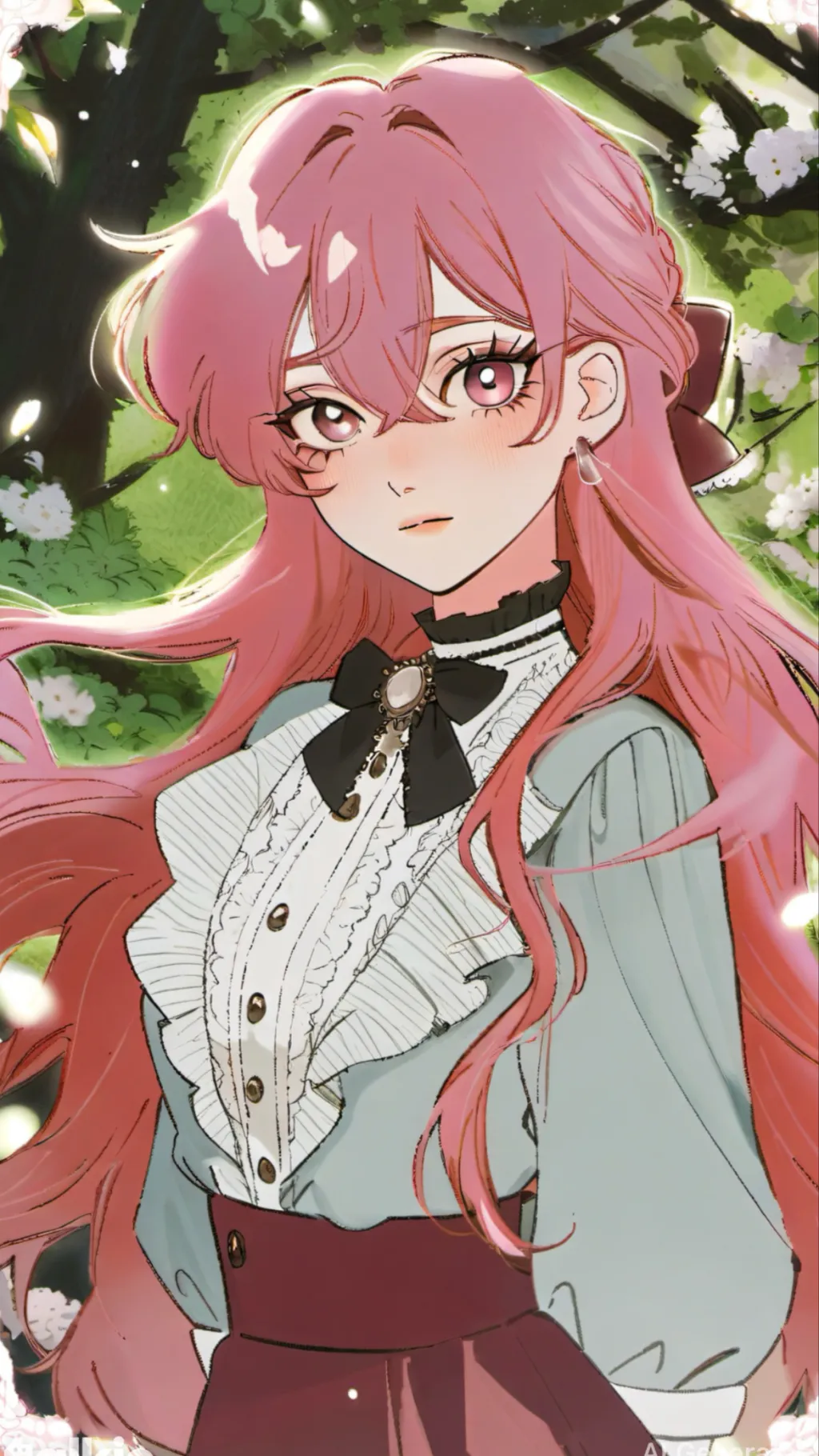 ai character: Seraphine Thorn background