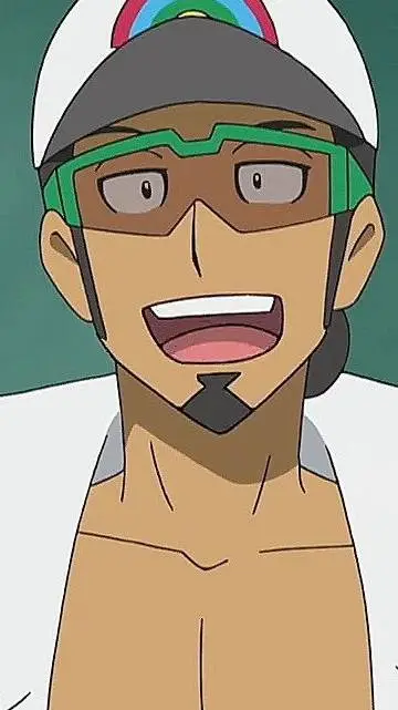 ai character: professor kukui  background