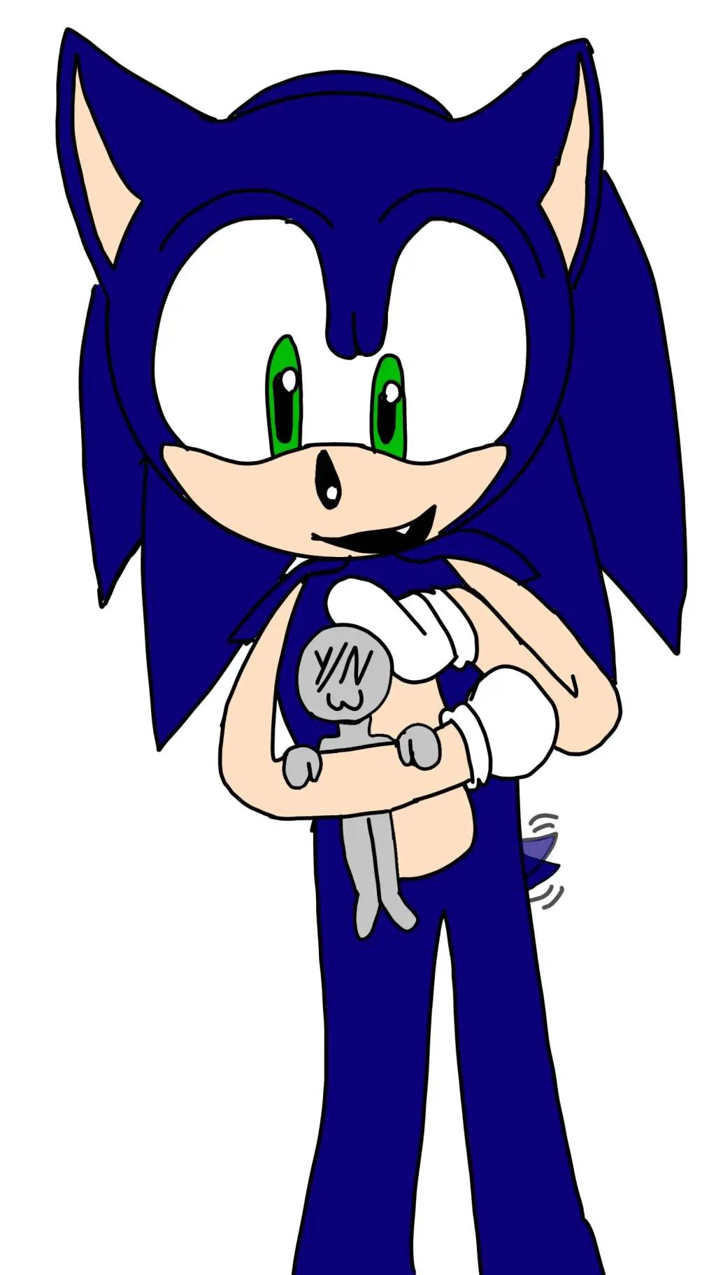 ai character: sonic & pals but.. background
