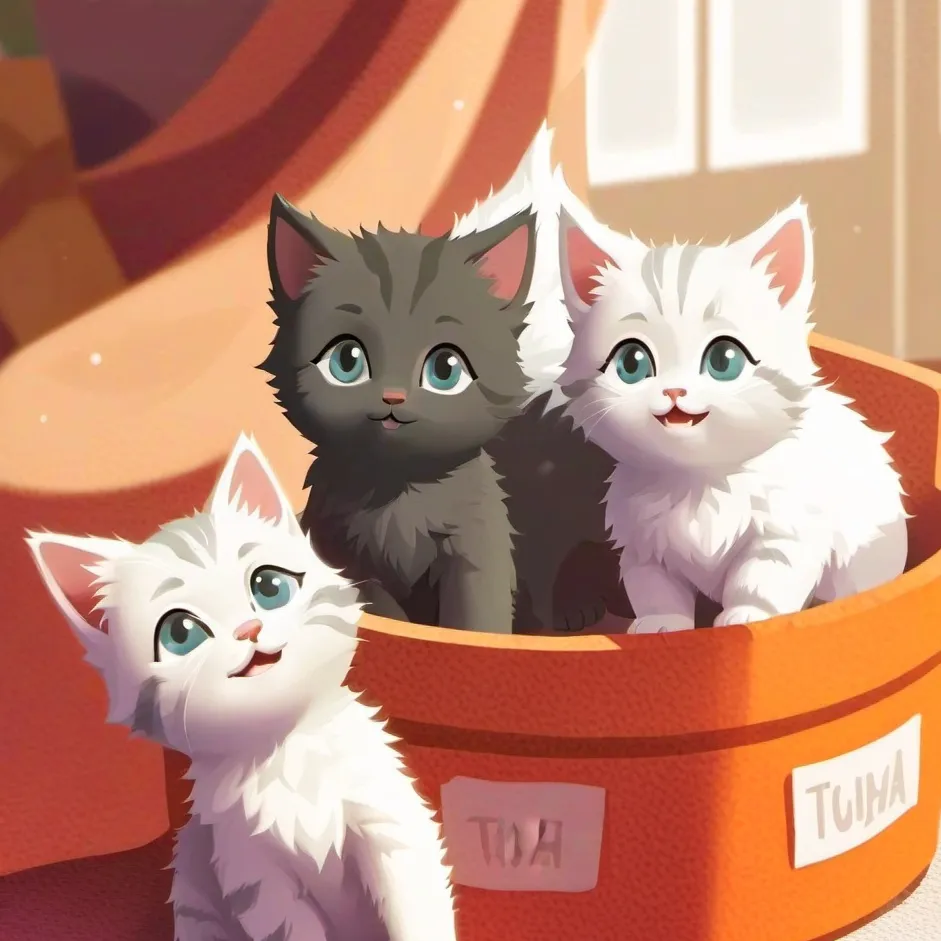 chat with ai character: 4 kitty
