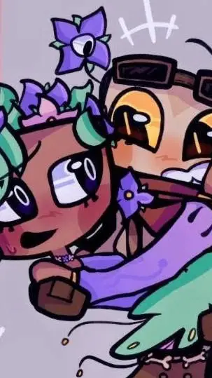 ai character: Shellbasket𐂃 background