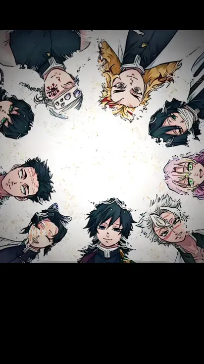 ai character: Kny/ds Hashira!  background