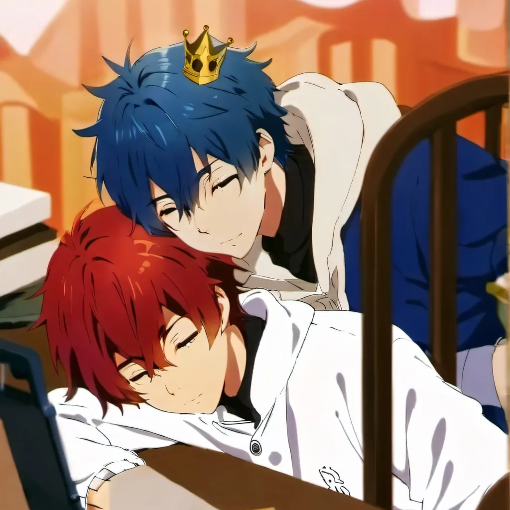 chat with ai character: Blue×Red