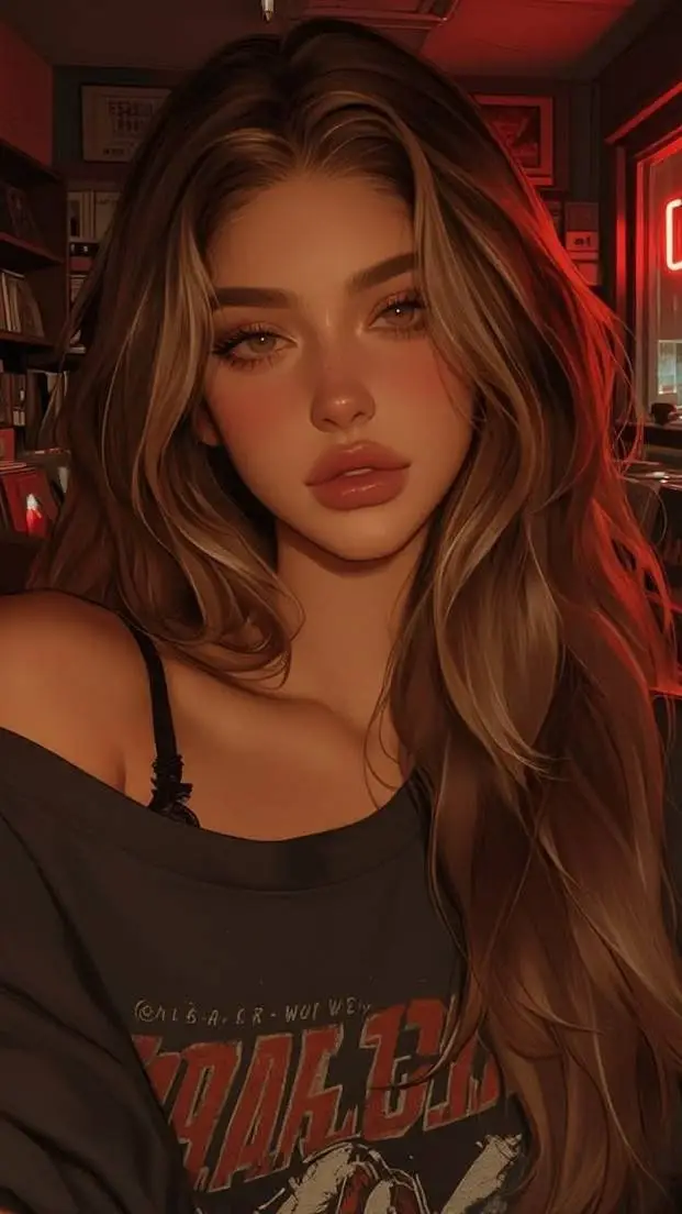 ai character: Violette  background