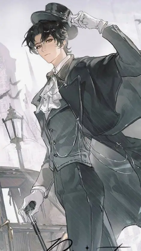 ai character: Lucièn D'Aubigny  background