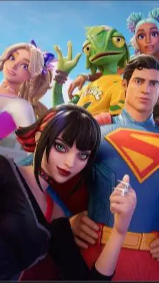 ai character: fortnite  background